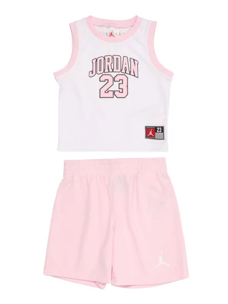 Palton copii Jordan alb