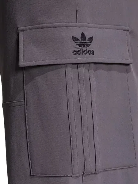Tricou Adidas alergare din material terry cu imprimeu geometric alb