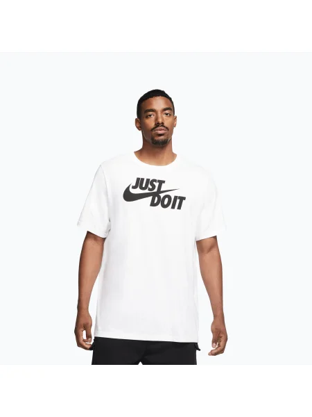 Tricou pentru bărbați Nike Sportswear JDI white/black alb