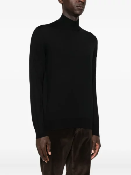 Pulover Corneliani de lână lung negru