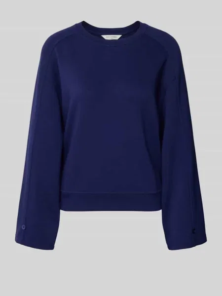 Bluza z mieszanki model ‘Elianna’ Msch Copenhagen niebieska