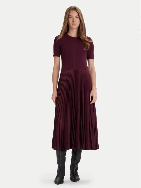 BOSS Vsakodnevna obleka Fadridi vijolična