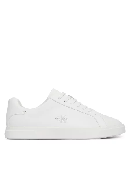 Αθλητικά Calvin Klein Low Prof Cupsole Lth λευκό