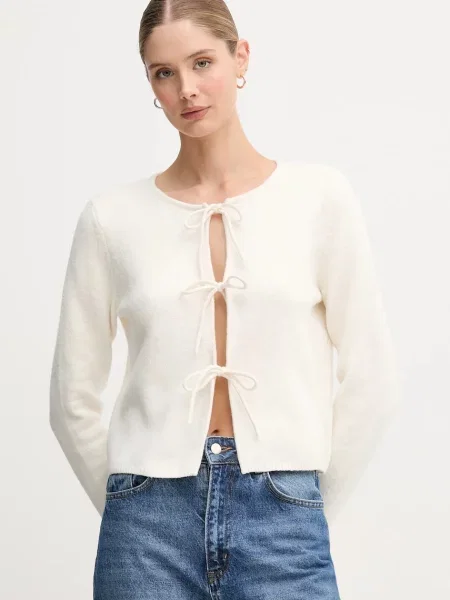 OUI cardigan de lână bej