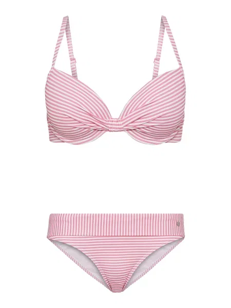 S.Oliver Bikiny světle růžová bílá