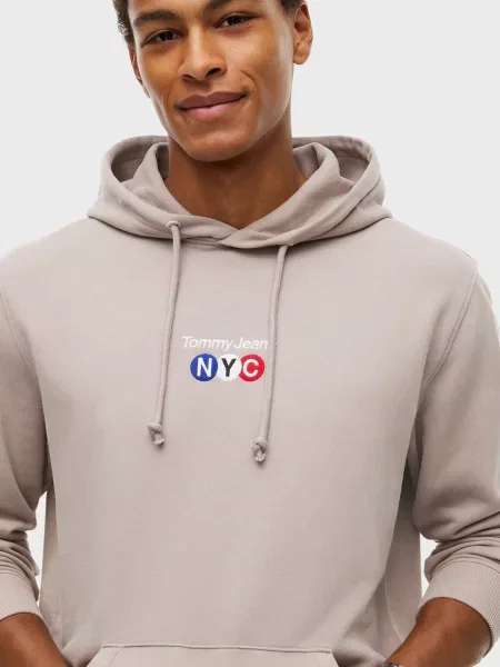 Худі Tommy Jeans сіре