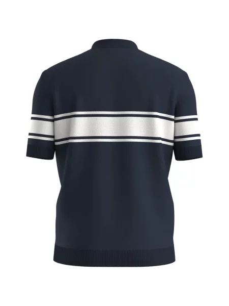 Tricou polo Hugo cu imagine albastru