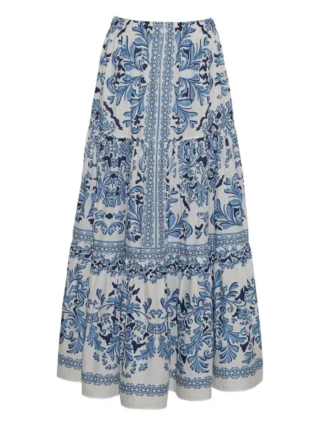 Maxi fusta maxi Cara Cara alb