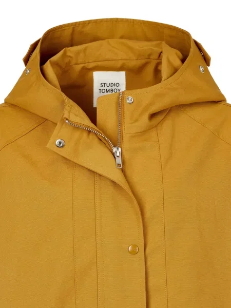 Geacă Studio Tomboy cu glugă portocaliu