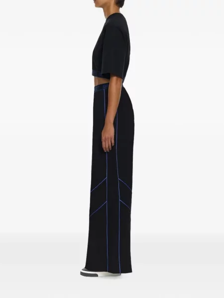 Tricou Off-white din jerseu alb