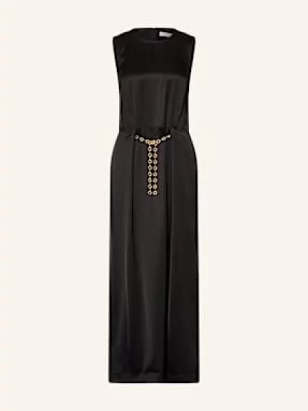 Inwear Sukienka Satynowa Zumahiw schwarz czarna