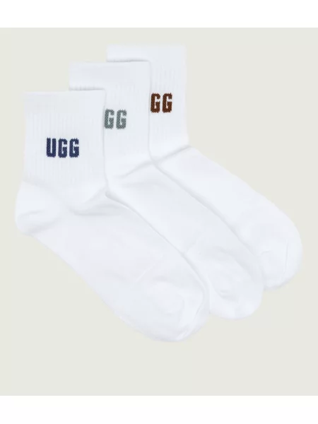 UGG Șosete Quinlin alb
