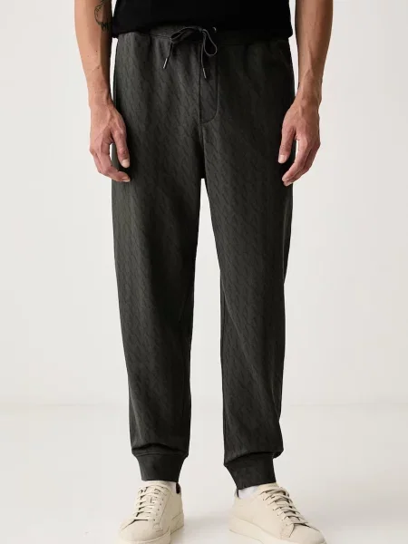 Armani Exchange pantaloni de trening pentru bărbați din verde