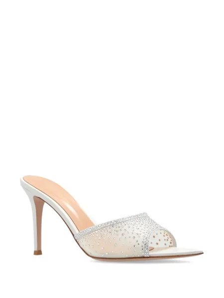Sandale Gianvito Rossi din piele alb
