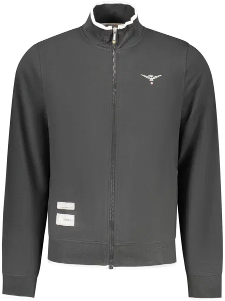 Mikina na zip Accademia Militare černá