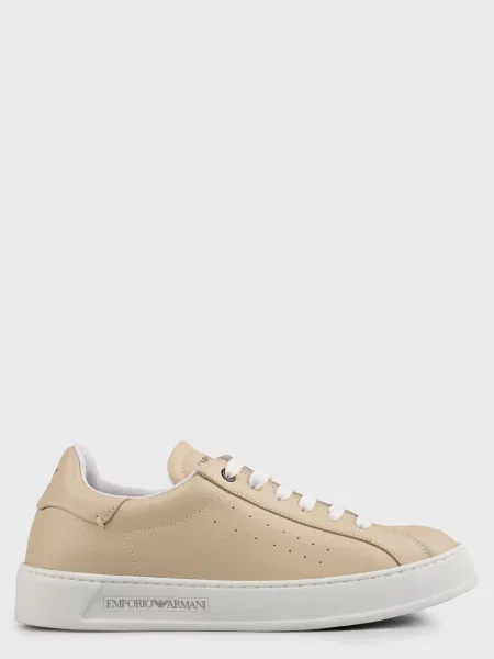 Кеди Emporio Armani бежеві