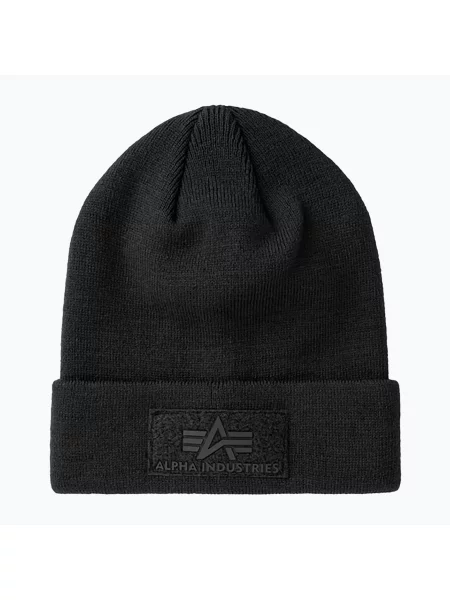 Шапка Alpha Industries черная