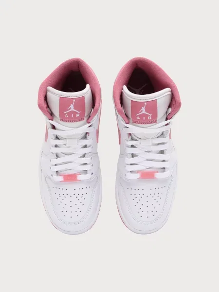 Jordan Členkové tenisky Air Mid SE staroružová biela