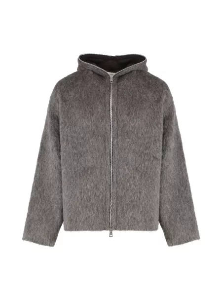 Bluza z kapturem Our Legacy wełniana z kapturem szara