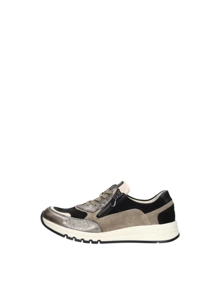 Sneakersy Waldläufer skórzane czarne