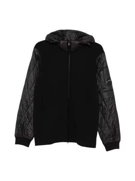 Bluza C.p. Company wełniana pikowana czarna