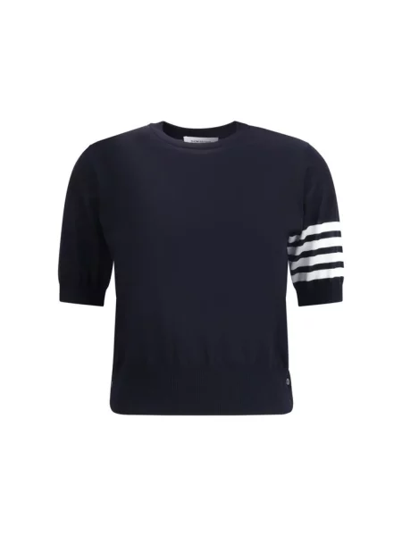 Sweter Thom Browne wełniany czarny