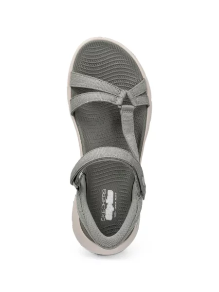 Sandale Skechers cu bretele gri