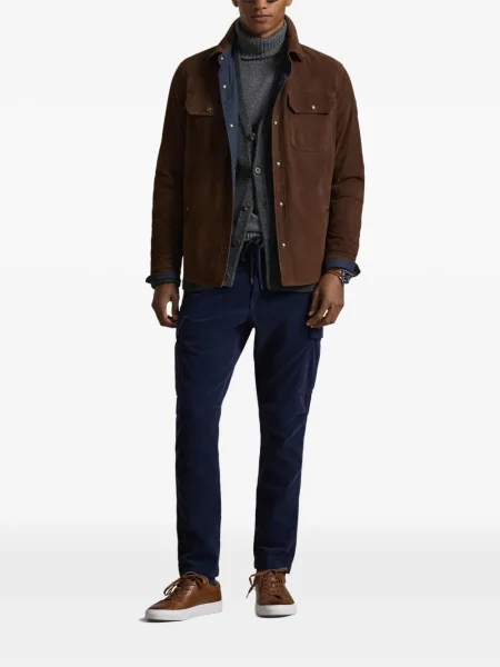 Șapcă Polo Ralph Lauren cu model herringbone din țesătură twill cu imagine albastru