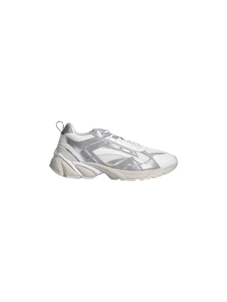 Sneakersy Msgm skórzane szare