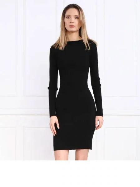 HUGO Rochie Shadany negru