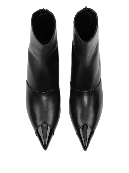 Botine Rotate Birger Christensen din piele negru