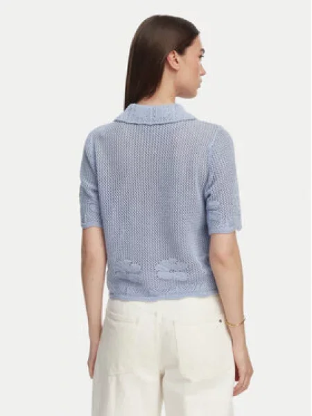Vero Moda Kardiganas Mystic mėlyna