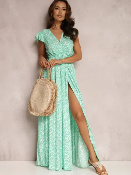 Rochie din Appamene verde