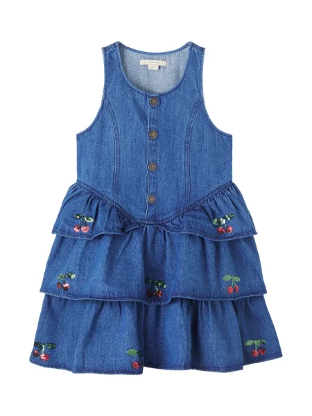 Gyerek denim ruha Konges Slojd kék