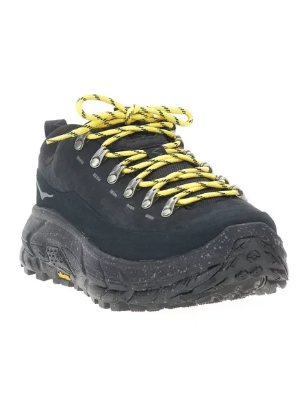 Sneakersy Hoka One One skórzane czarne
