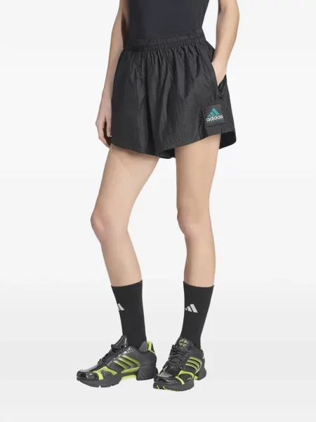 Pantaloni scurți Adidas cu autograf alergare cu imprimeu geometric albastru