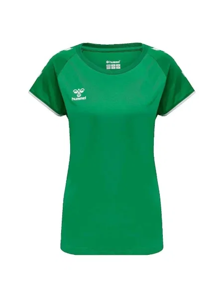 Tricou Hummel stretch verde