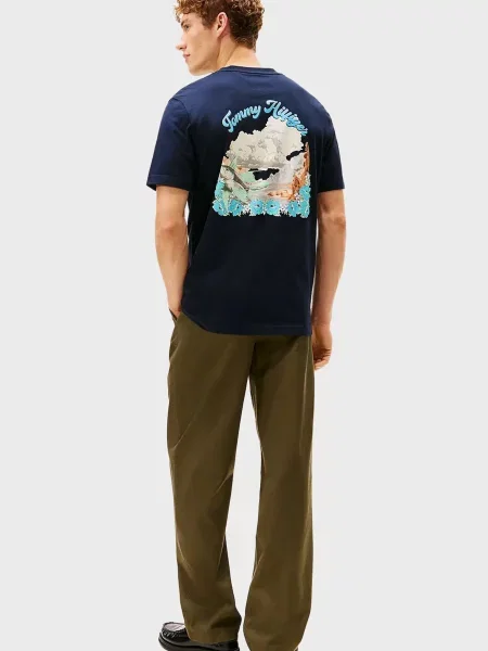 Футболка Tommy Hilfiger синя