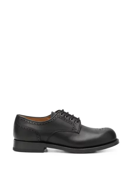 Brogues Church's din piele negru
