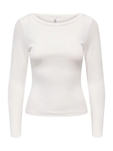 ONLY Tricou ONLRILEY' alb