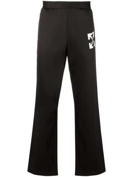 Pantaloni Off-white alb