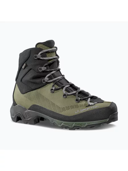 Мъжки високопланински обувки La Sportiva Aequalibrum Trek GTX cypress/cloud зелено