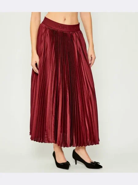 Joop! De satin fustă Salma bordo