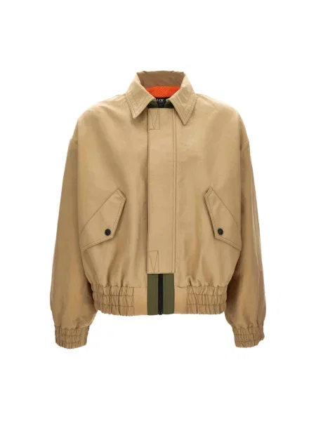 Kurtka jeansowa Versace Jeans Couture brązowa