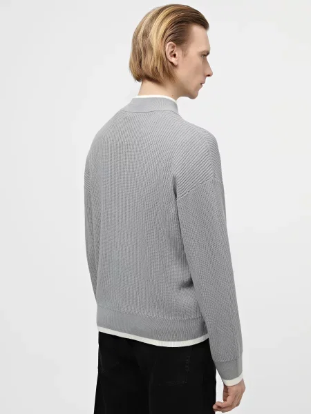 Свитер Emporio Armani серый