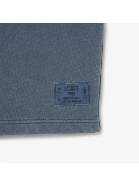 Lacoste Szorty Regular Fit granatowe