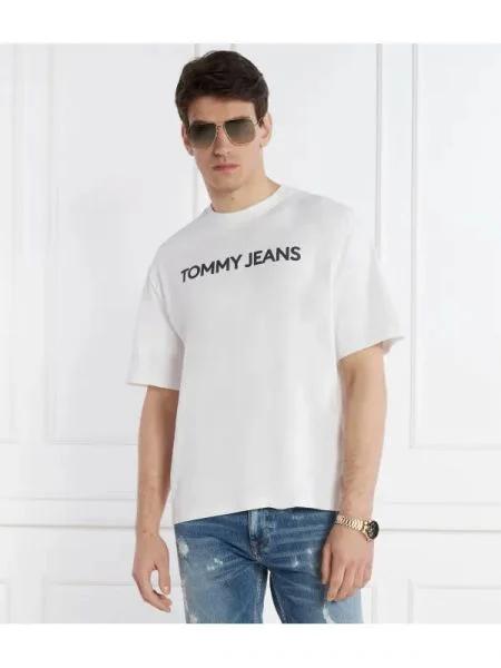 Tommy Jeans Póló | Oversize fit fehér