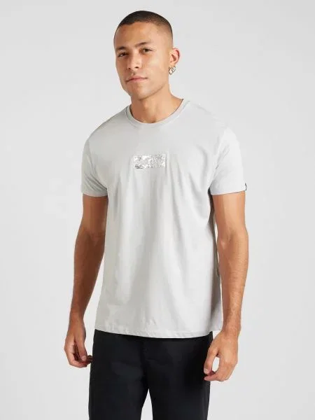 ALPHA INDUSTRIES Tricou / argintiu gri