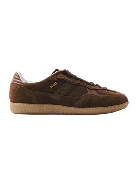 Sneakersy Alohas zamszowe brązowe