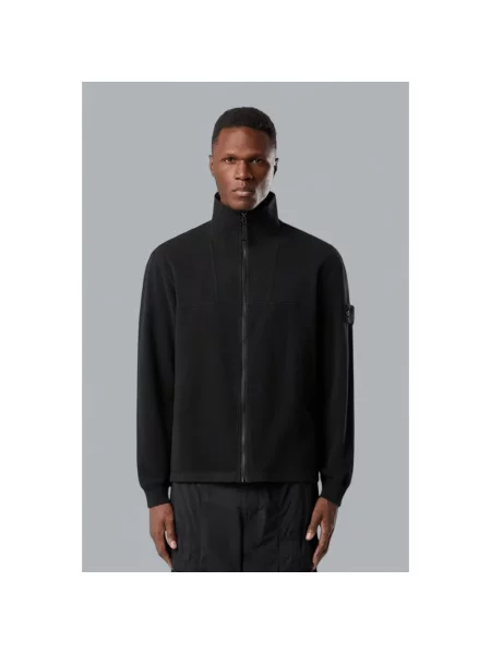 Bluza sportowa Stone Island z kamieniami czarna